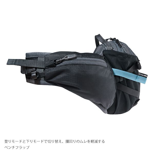 自転車】 evoc HIP PACK PRO 3L E-RIDE 黒 イーボック 防水 ヒップ