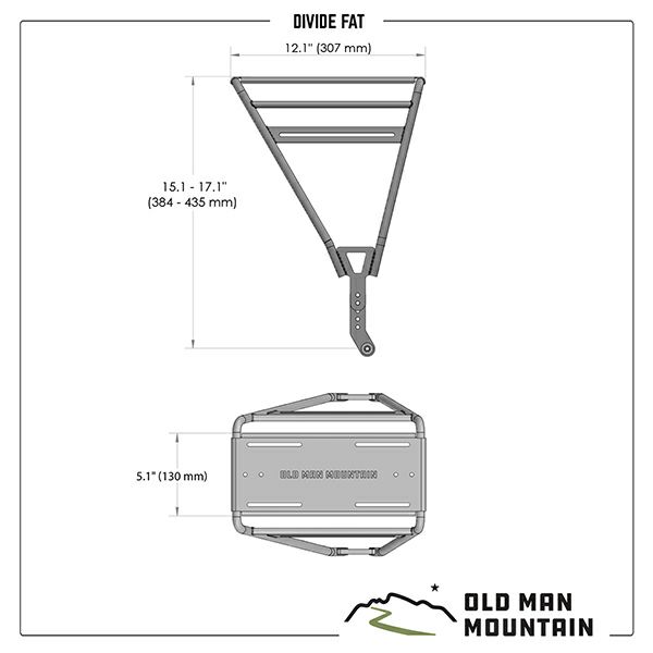 Fatバイク用キャリア Old Man Mountain製Fat Classic OLD MAN MOUNTAIN Divide Fat Rack/オールドマンマウンテン