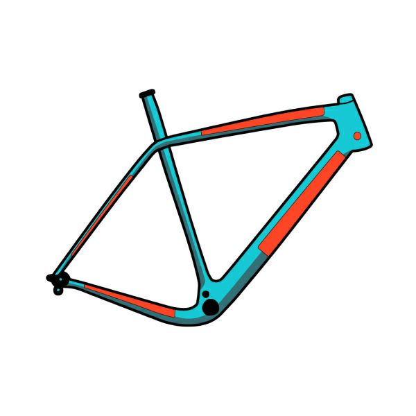 新品　ライドラップ　RIDEWRAP 艶消しプロテクションフィルム　CANYON AEROAD CFR サイズS用　艶消し RIDEWRAP ESSENTIAL PROTECTION ROAD & GRAVEL FRAME KIT/ライド